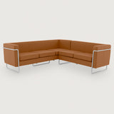 MO-77 Bauhaus Sofa Corner (Caramel Leather) - Discontinued