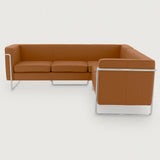 MO-77 Bauhaus Sofa Corner (Caramel Leather) - Discontinued