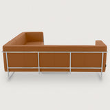 MO-77 Bauhaus Sofa Corner (Caramel Leather) - Discontinued