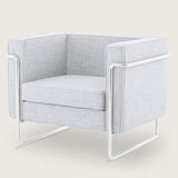 Le Bauhaus Pearl Grey 1 Seater 2