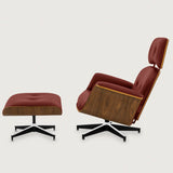 MO-90 Mid-Century Lounge Chair & Ottoman (Cognac Leather)