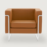 MO-77 Bauhaus Sofa 1 Seater (Caramel Leather) - Discontinued