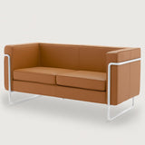 MO-77 Bauhaus Sofa 2 Seater (Caramel Leather) - Discontinued