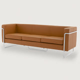 MO-77 Bauhaus Sofa 3 Seater (Caramel Leather) - Discontinued