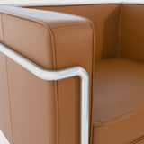 MO-77 Bauhaus Sofa Corner (Caramel Leather) - Discontinued