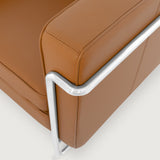 MO-77 Bauhaus Sofa Corner (Caramel Leather) - Discontinued